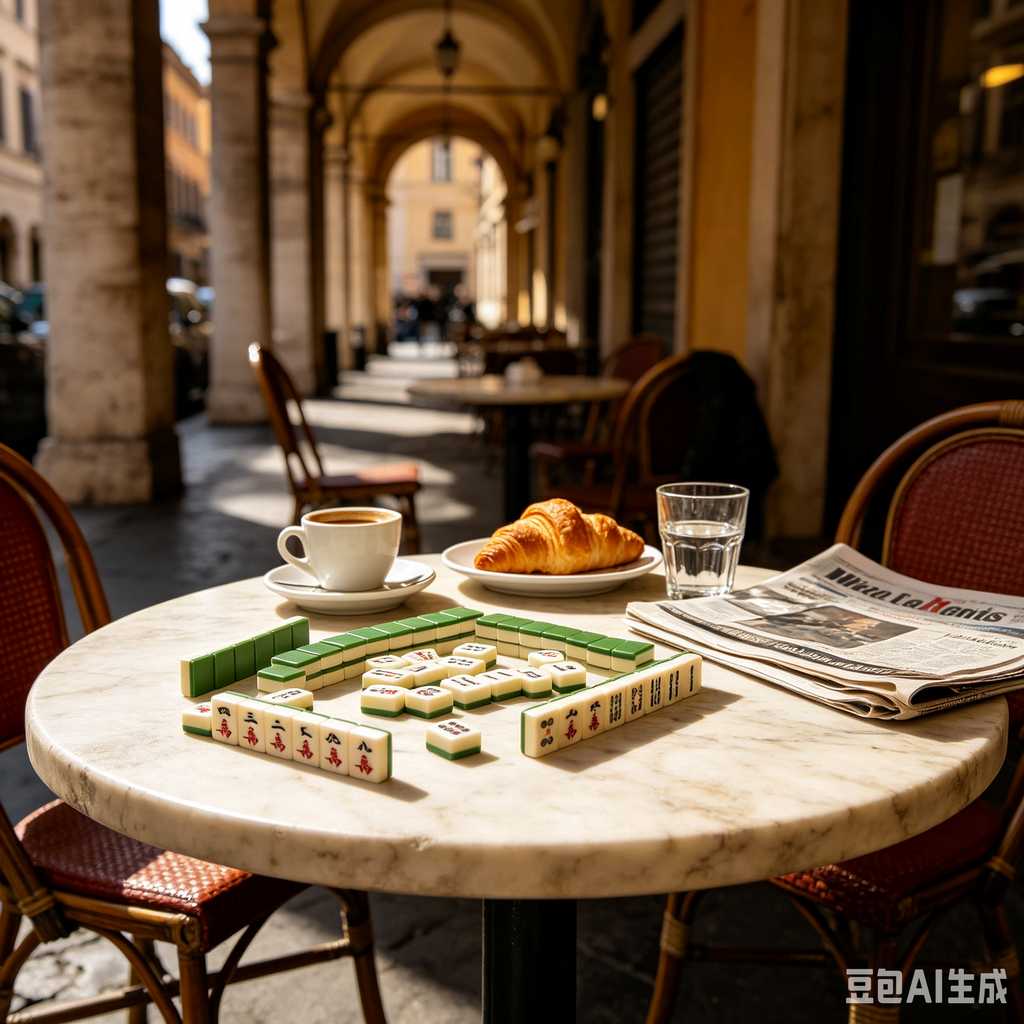 mahjong rack set of four