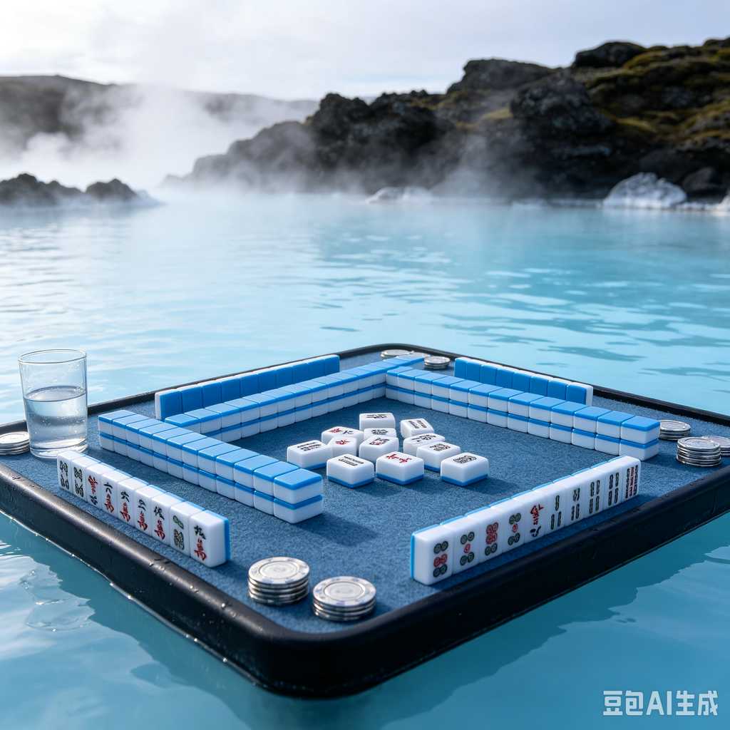small mahjong mat portable