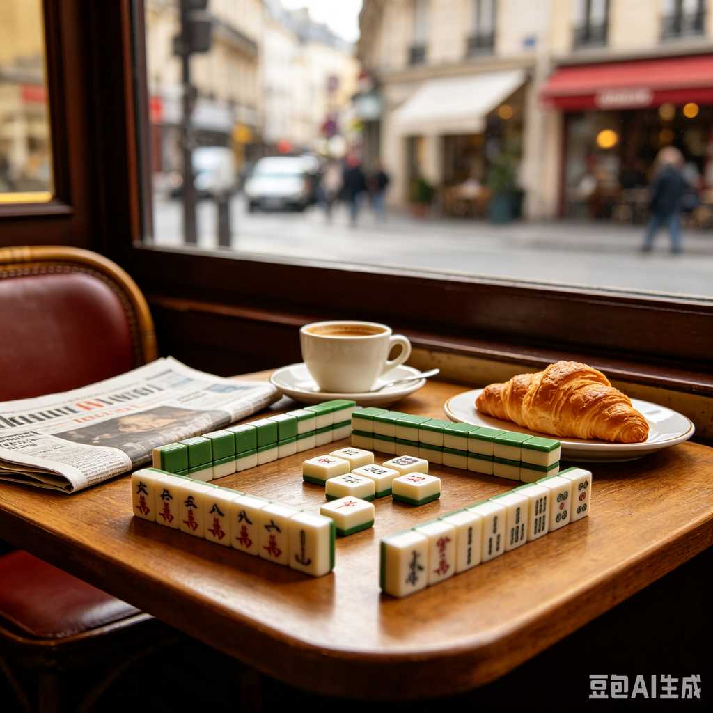 fine polished mahjong set