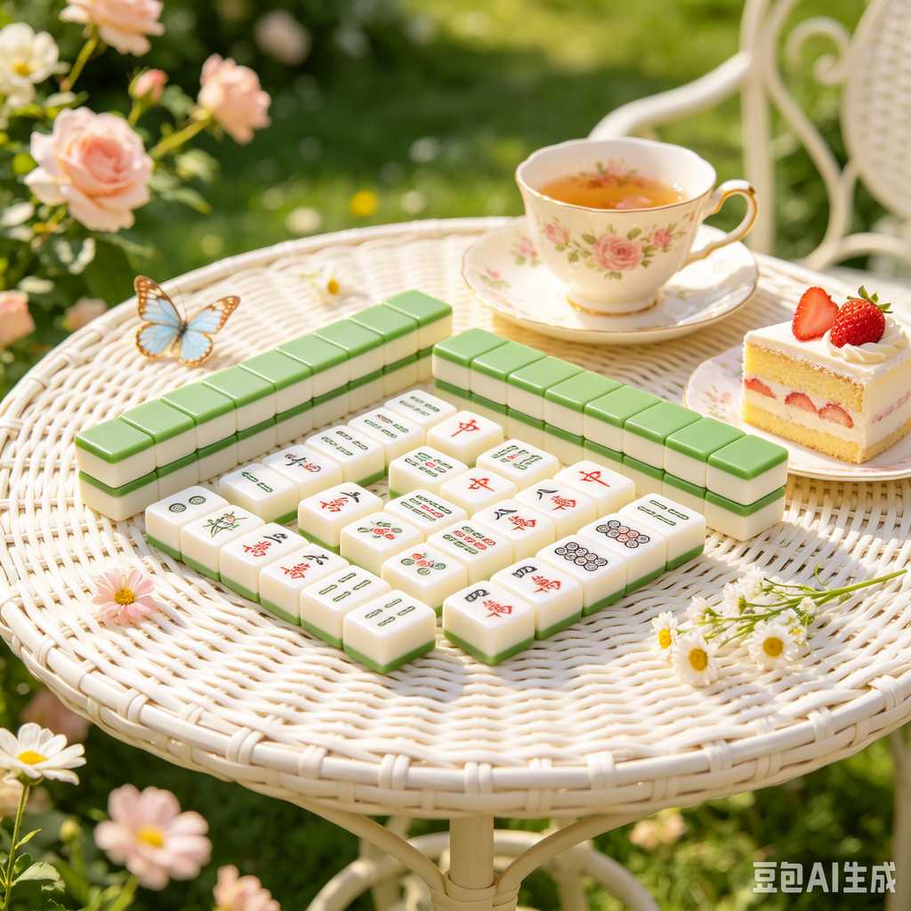 modern minimalist mahjong set